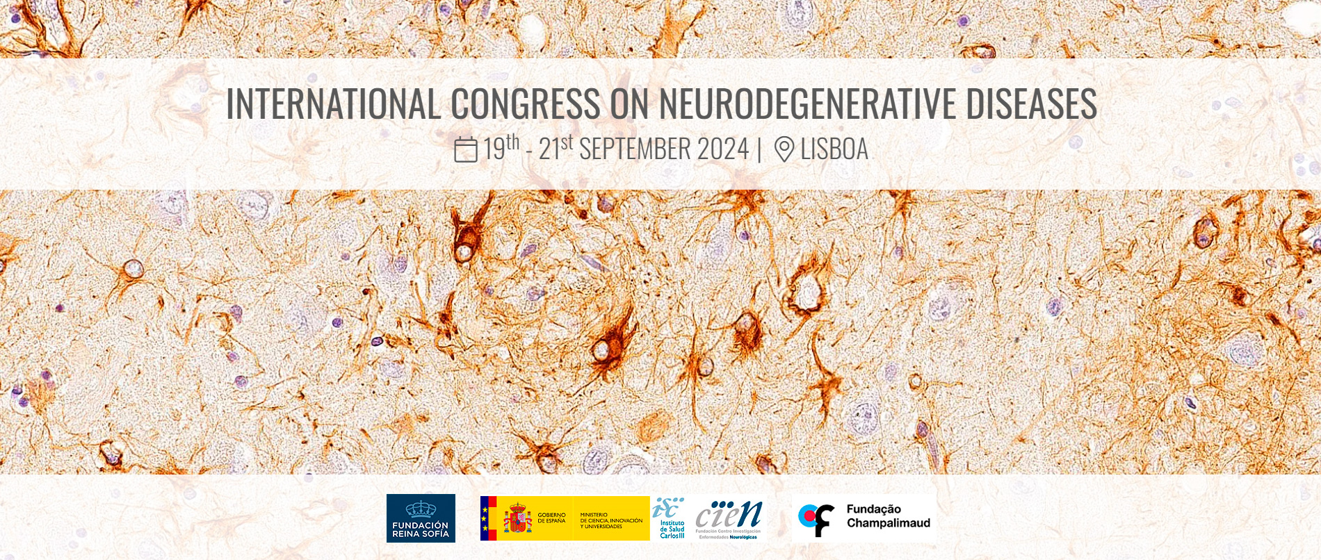 Abierto el plazo de inscripción para el Congreso Internacional sobre Enfermedades Neurodegenerativas