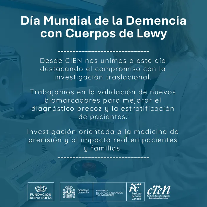 Día Mundial de la Demencia con Cuerpos de Lewy: avanzando en investigación y diagnóstico precoz