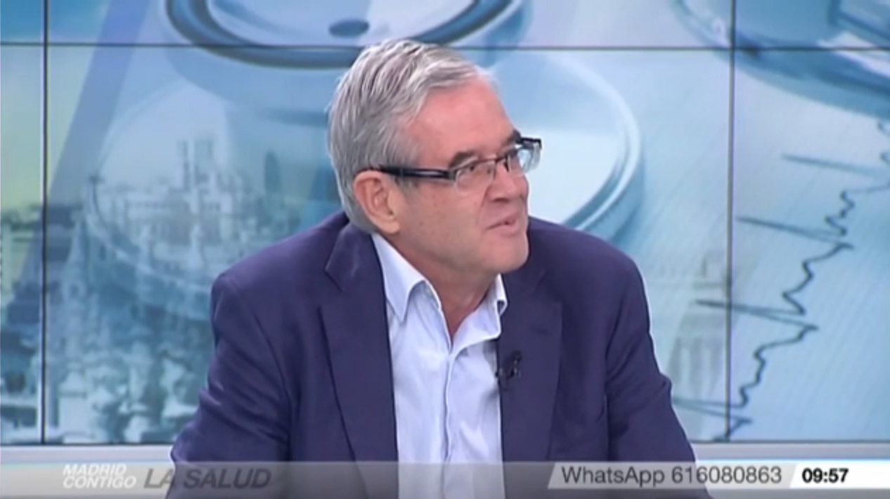 Entrevista al Dr. Jesús Ávila y al Dr. Alberto Rábano en el programa de Madrid Contigo "Investigando el Alzheimer" (Telemadrid)