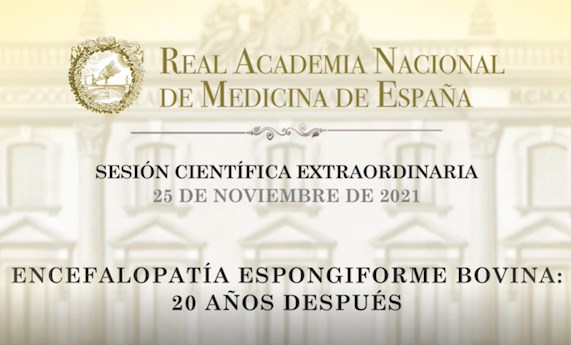 Los doctores Pascual Sánchez Juan y Miguel Calero participan en la sesión científica extraordinaria “Encefalopatía Espongiforme Bovina: 20 años después”